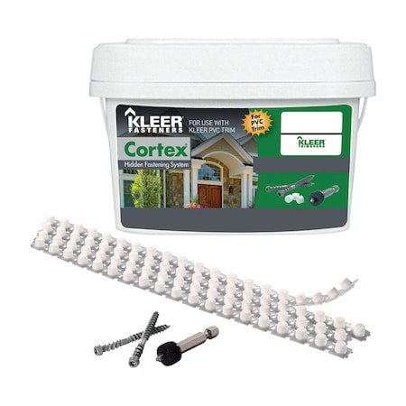 Kleer Kleer Cortex No. 7 acre X 2.75 in. L Hex Drive Hex Head Self Tapping Trim Screws with Plugs KFS50SM